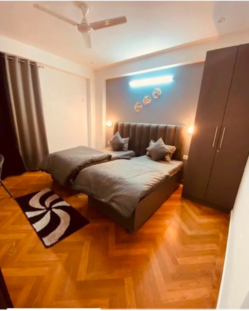 Fully Furnished Twin Beds Suite Gurgaon